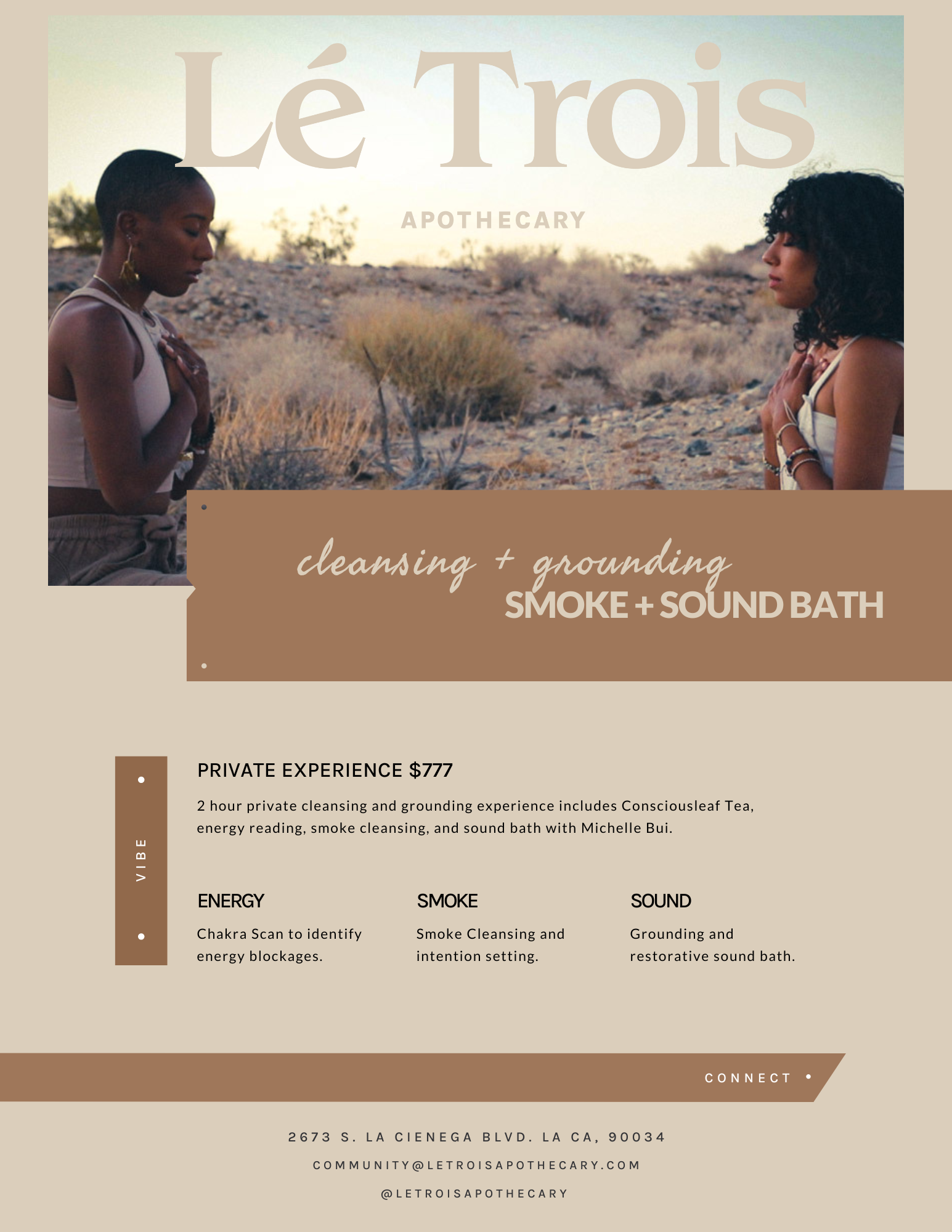 Private Smoke + Sound Bath